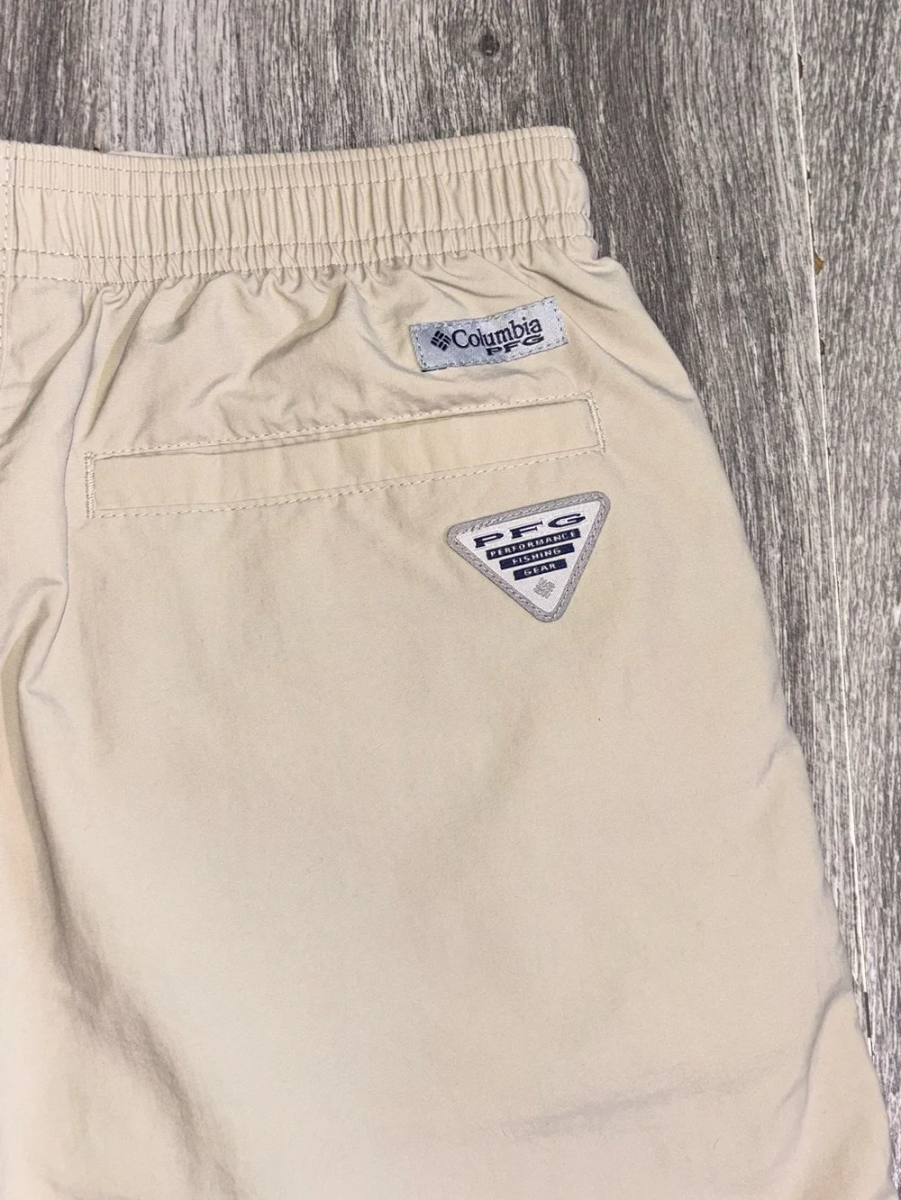 Columbia Kids Tan Omni-Shade UPF Shorts